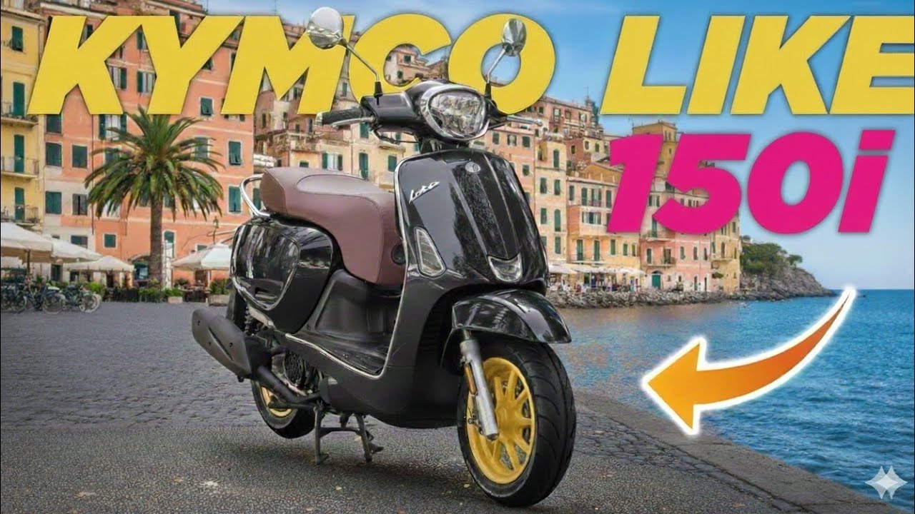 Обзор скутера Kymco Like 150i 2026 года | Стильный скутер с мощностью, комфортом и интеллектуальн...