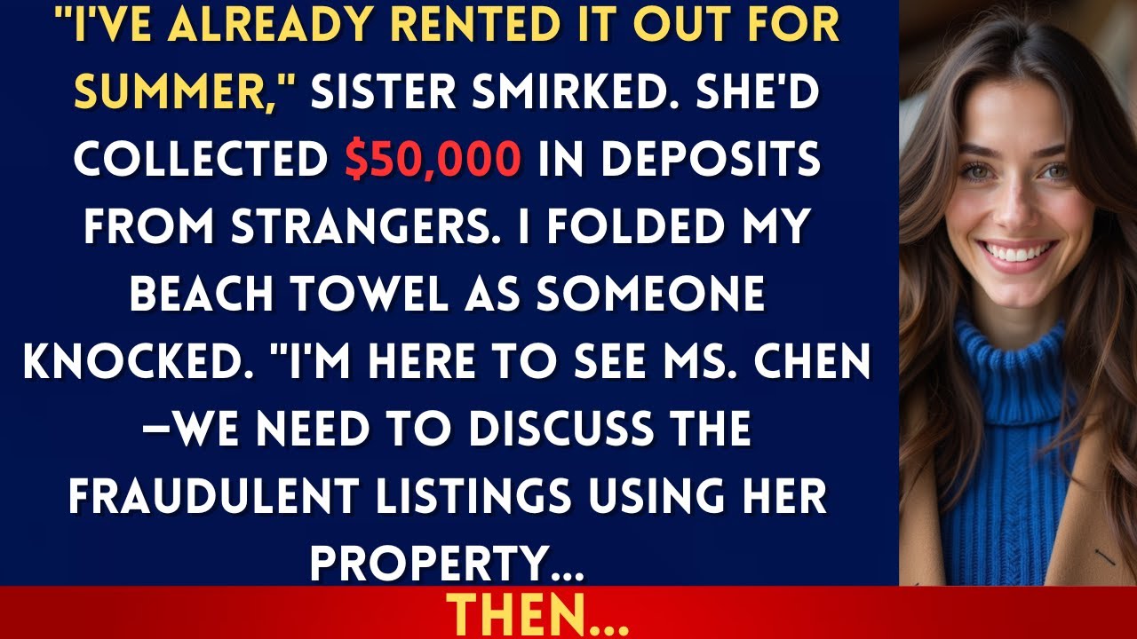 Сестра сказала: «Вывези свои вещи из пляжного домика к понедельнику» — до прибытия агента по недв...