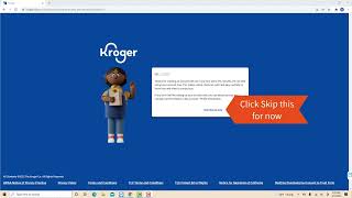 Kroger Online Account - Sign Up Tutorial