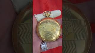 An old and antique pocket watch made by Swiss civilization of Sudan, ROFAIL SOLIMAN