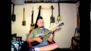 Cigar Box Guitar amp harp lesson 39Walking Cane39