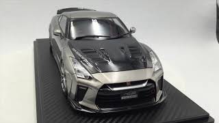 Ignition Model 1:18 TOP SECRET GT-R (R35) Metallic Red  resin model (IG1533)