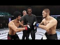 Bruce Lee vs. Khabib Nurmagomedov (EA sports UFC 2) - CPU vs. CPU - Crazy UFC 👊🤪