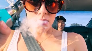 Smoking on the Freeway