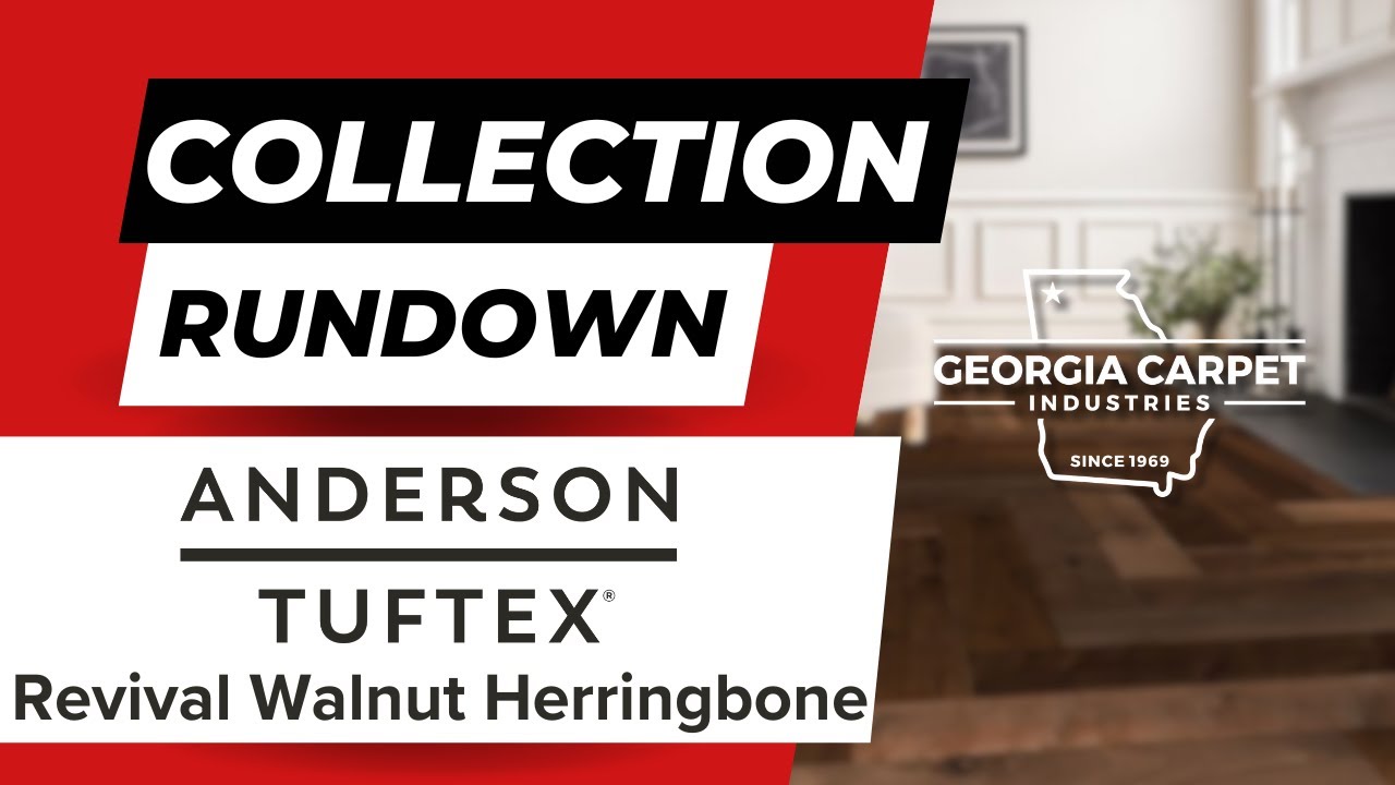 Buy Anderson Tuftex Revival Walnut Herringbone Hardwood at Georgia