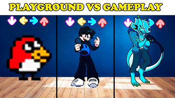 FNF Character Test Gameplay VS Playground VS Pico-bird VS CJ VS Retrospecter