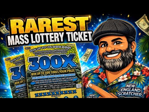 Rare 300X Scratch Tickets Found
