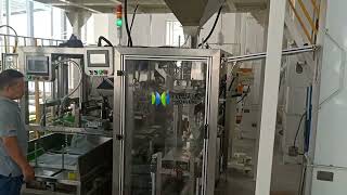 Rice wheat seed cleaning line with Auto Bagging and Palletizing machine