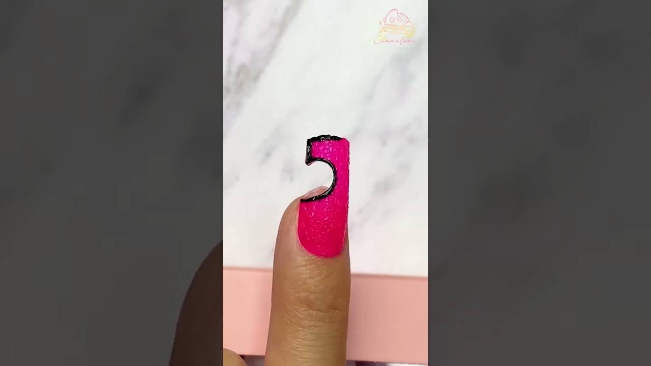 Drilling a hidden number into my nail 