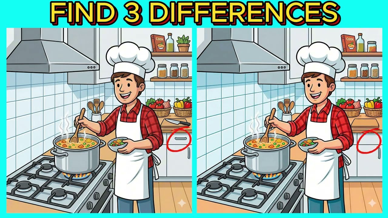 Spot the Differences Before Time Runs Out!