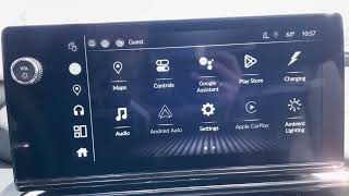 JC how to move around the apps on the infotainment system and customize it in the 2024 Acura ZDX