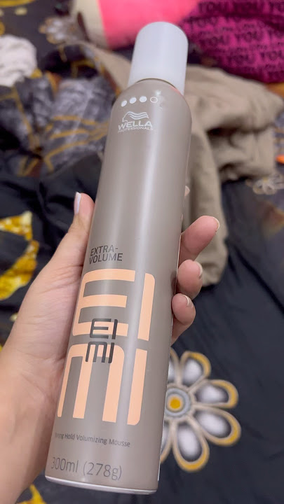 Wella professional extra volume eimi strong hold volumzing mouse
