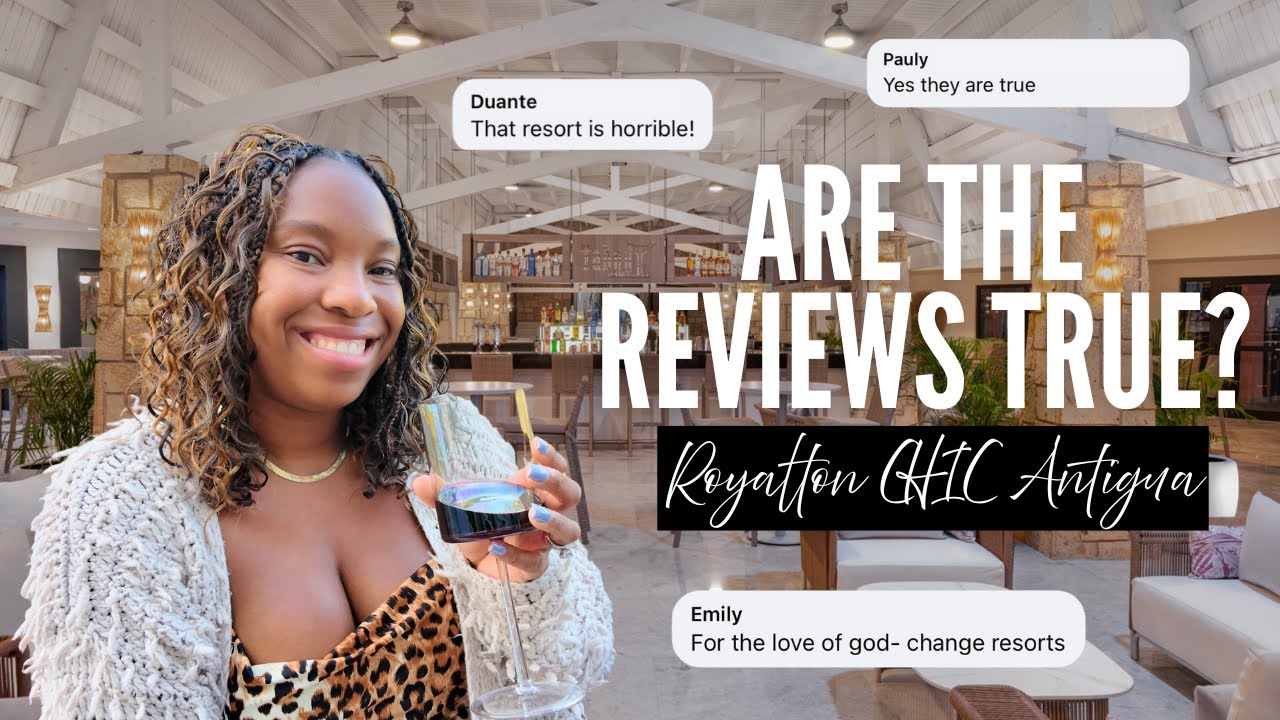 Are the Royalton CHIC Antigua Reviews True?  Honest Travel Agent Review + Real Footage!