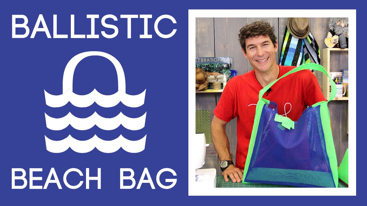 Mesh Beach Toy Bag Tutorial - Mythic Seam