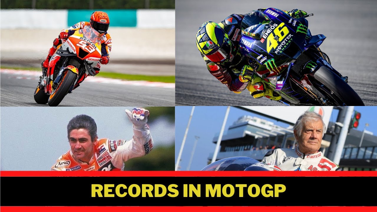 All the Prominent Records in MotoGP: Most Titles, Most Wins, Most poles ...