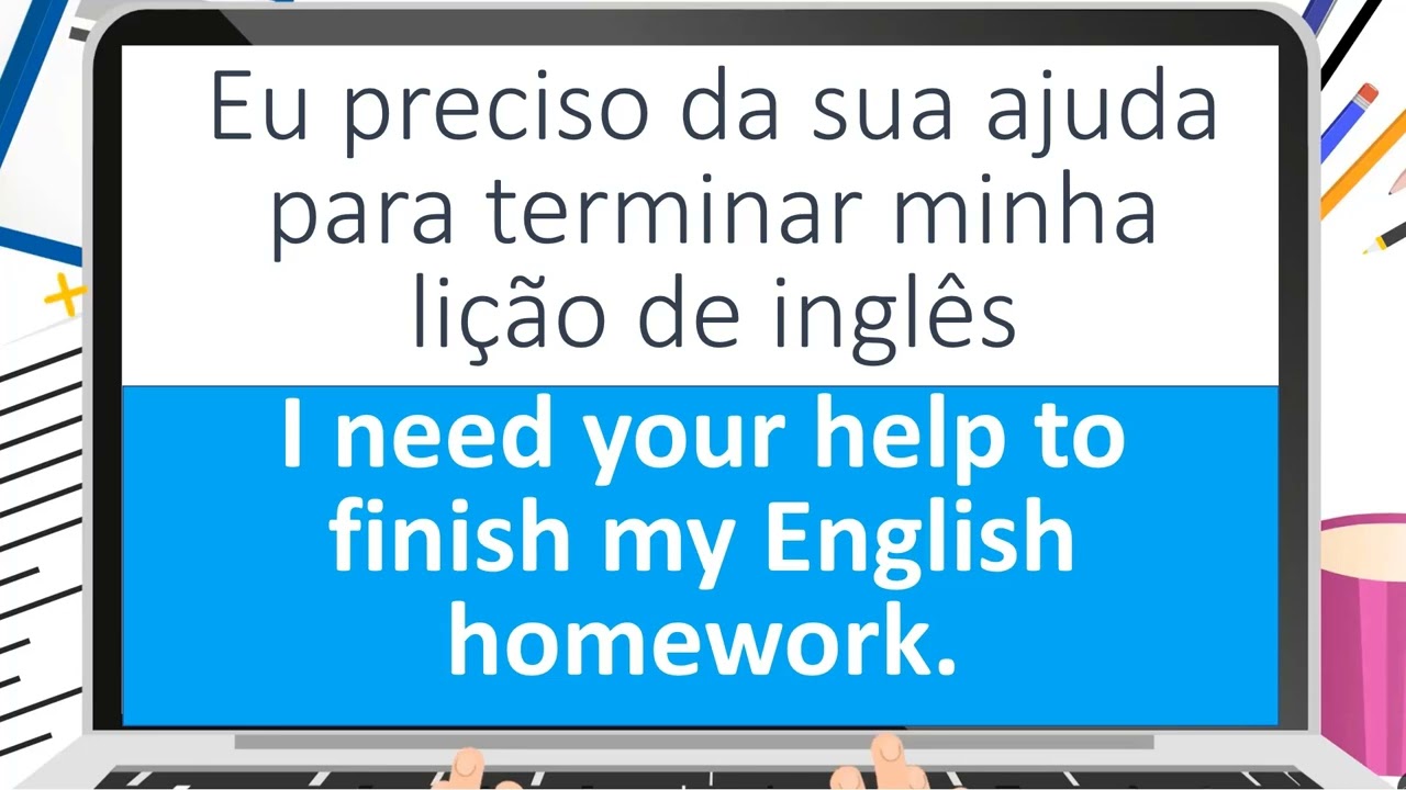 Eu Fasso Tradução De Português para o Inglês