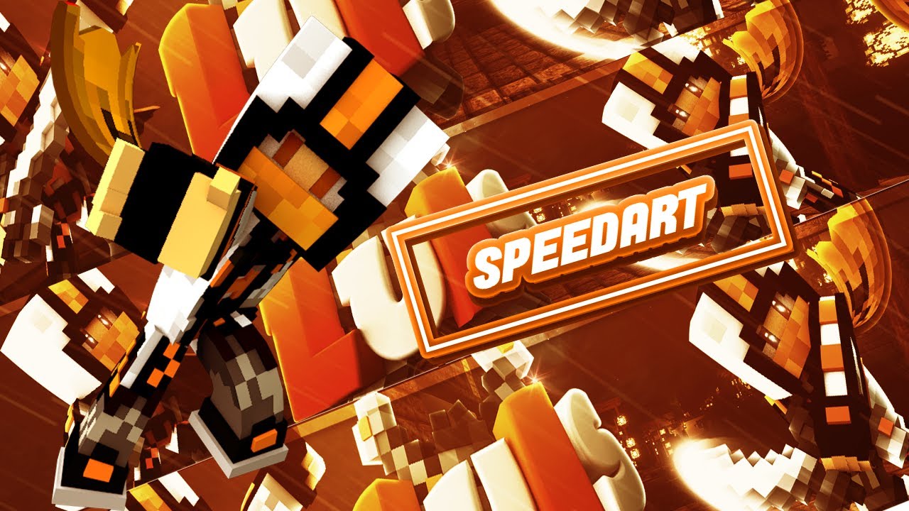 Minecraft Banner Speed Art - Luis Gamer - YouTube