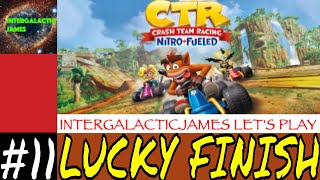 LUCKY FINISH | Crash Team Racing: Nitro-Fueled Let's Play Part #11