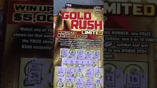 BIG  WIN.  $20 Gold Rush And Found Multiple Matches
