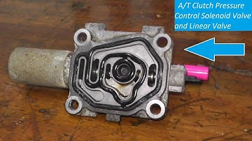 Clutch Pressure Control Solenoid Valve Testing and Replacement P0746 P0747 P0776 P0777 P0962 P0963