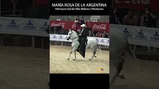 SEÑORA MARÍA ROSA DE LA ARGENTINA #shortsvideo #troteygalope
