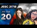 Junior Eurovision 2018 - My Top 20 (So Far) + 🇵🇱 🇮🇪