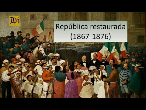 La República restaurada (1867-1876)