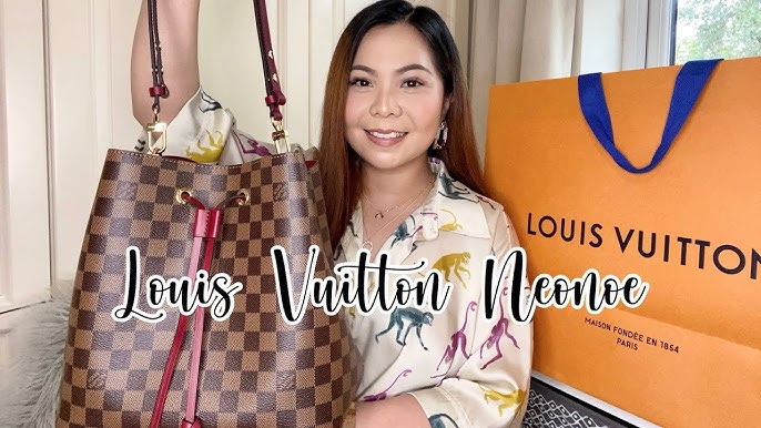 LOUIS VUITTON NOE BAG UNBOXING, REVIEW