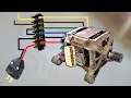 Washing Machine Motor Connections For Your Easy Projects