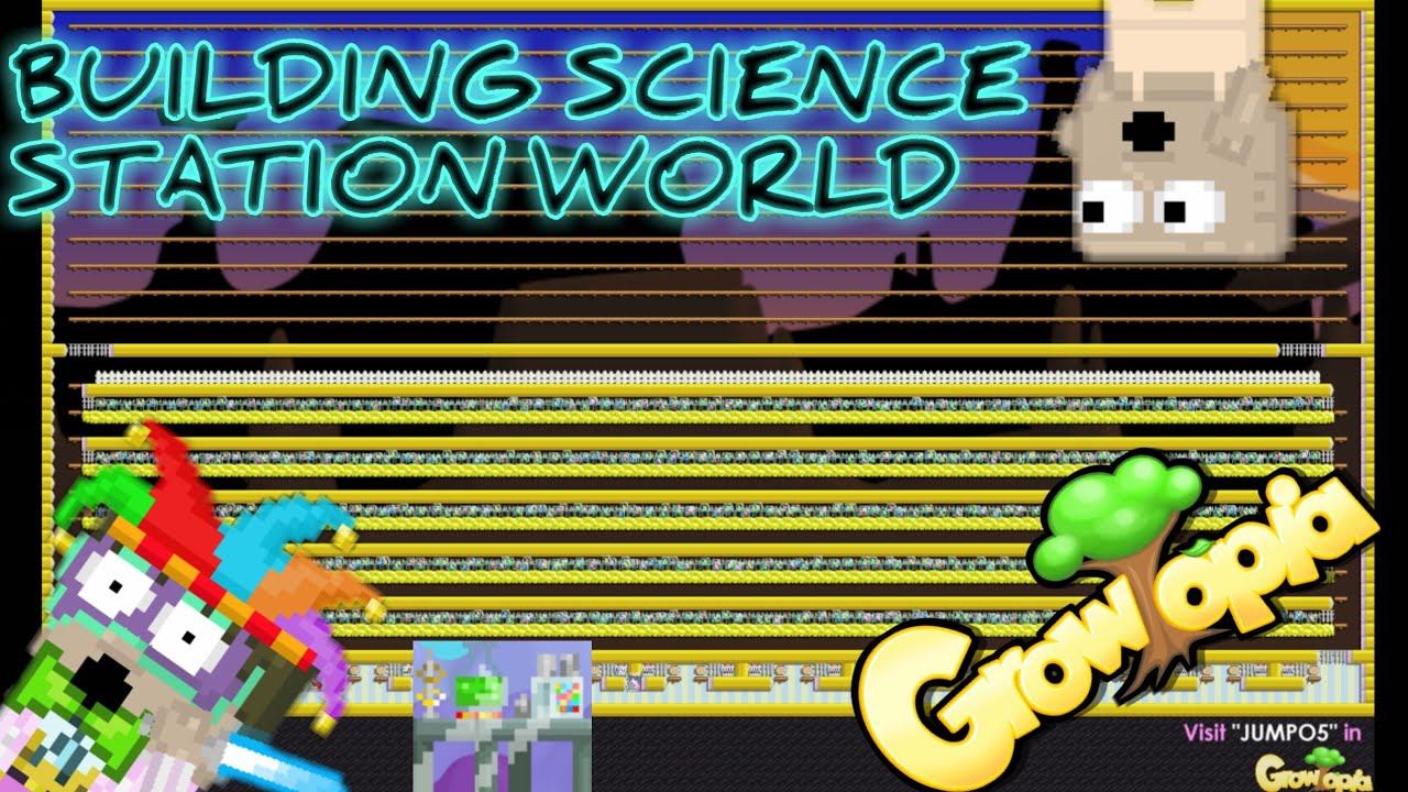 Building Science Station World | Growtopia