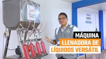 Máquina llenadora de líquidos: alcohol, leche, aceites, refrescos y más  | AQUACOM SYSTEMS