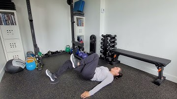 Slider Ecc Hamstring Curls (Single Leg)