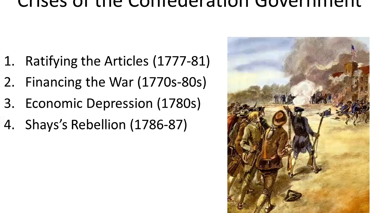 Crises of the Articles of Confederation - YouTube