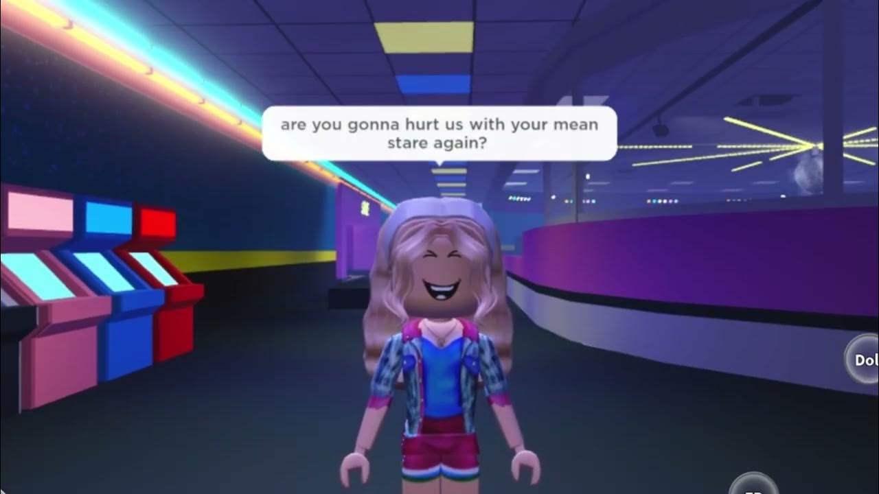 Eleven Hits Angela With A Roller Skate in Roblox YouTube