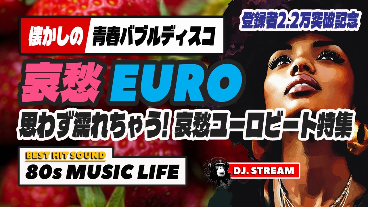 🛑80s DISCO♥️思わず濡れちゃう！哀愁ユーロビートスペシャル