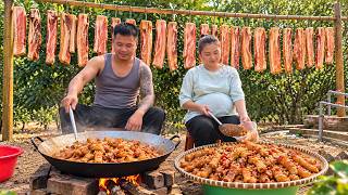 CEO John and Tieu Hoa make pork fat with garlic-chili sauce—an alluring taste of home!