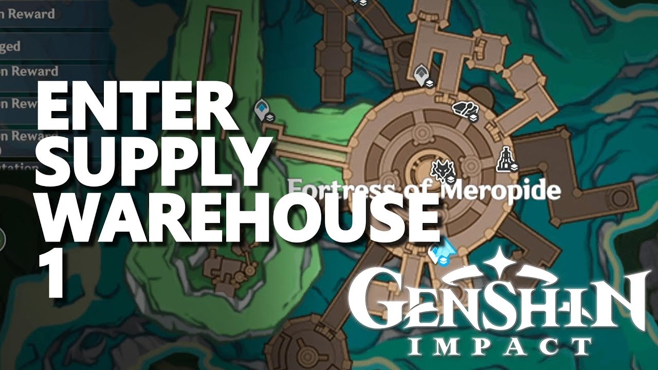 Enter Supply Warehouse 1 Genshin Impact YouTube