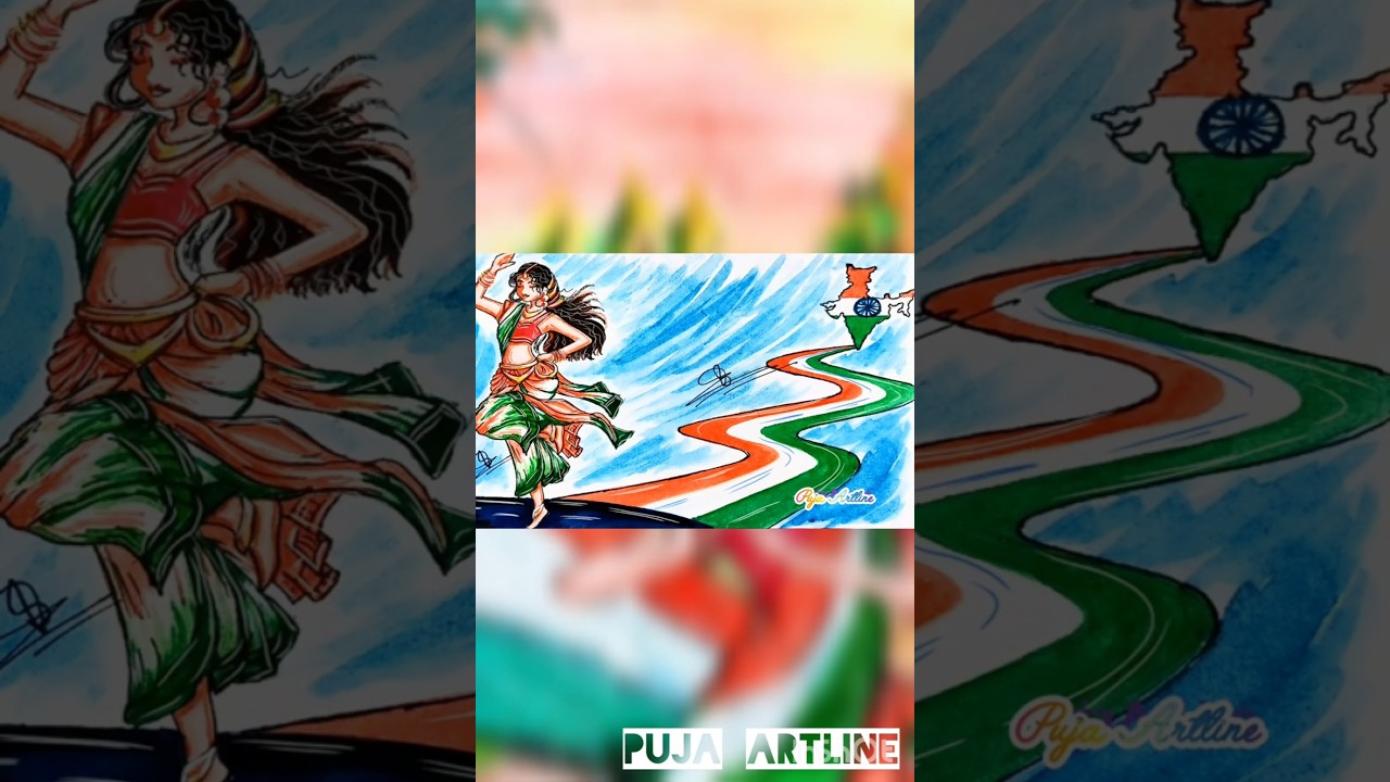 Republic Day Celebration Scenery 