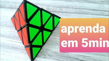 Como montar o pyraminx (aprenda em 5 min)