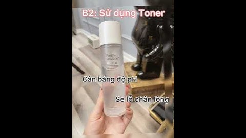 5 bước dưỡng da cần có vào mỗi buổi sáng