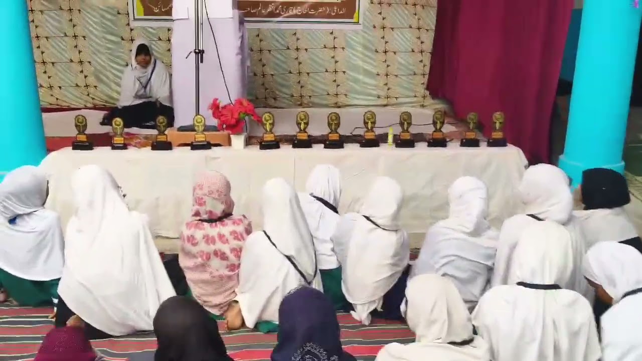 Umdah Nizamat, Muskan Parveen. Bint e Qari Sajid S. Jamia Hafsa Lilbanat Dhamsain 