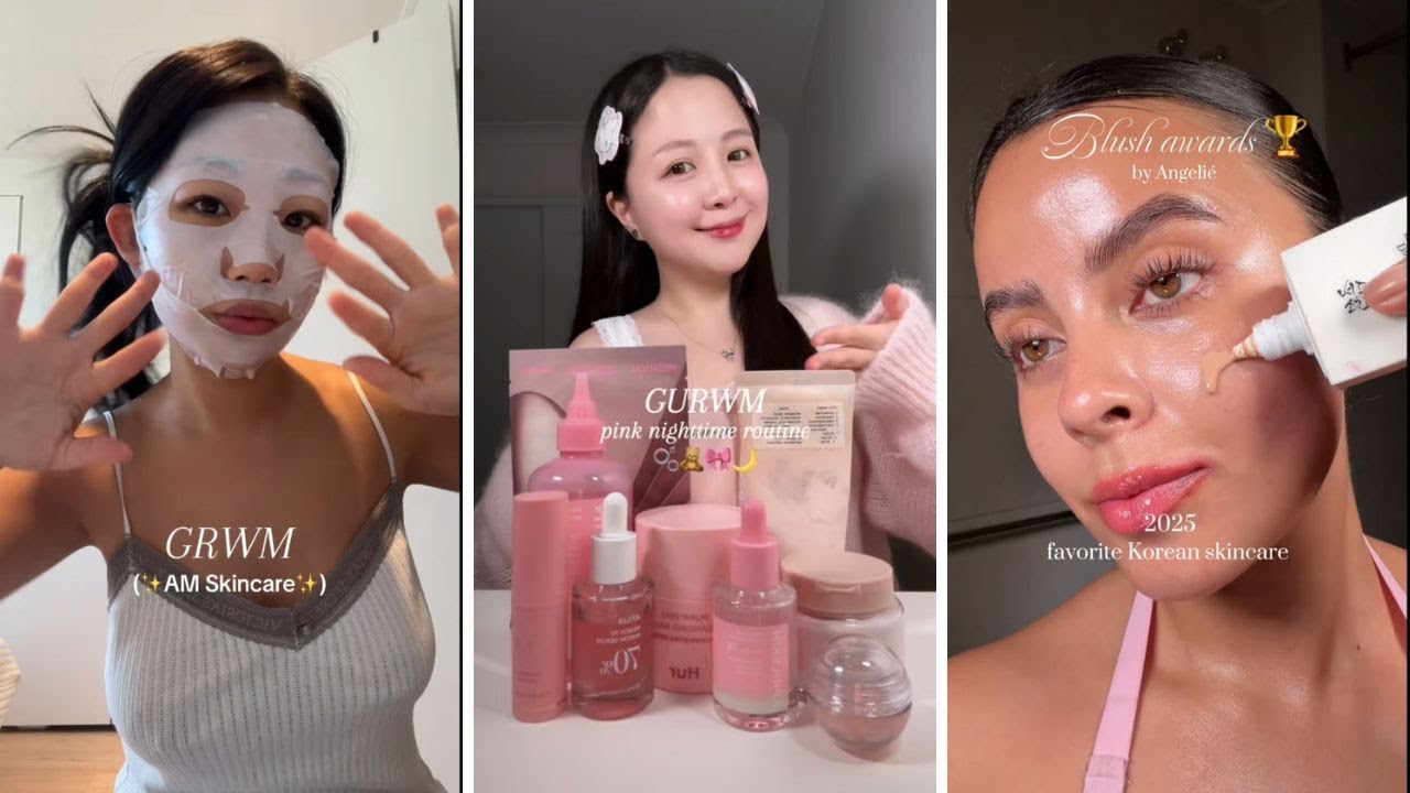 Skincare routine tiktok compilation 10