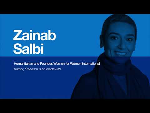 @linkedin: Zainab Salbi shares Activism through love Zainab Salbi shares Activism through love