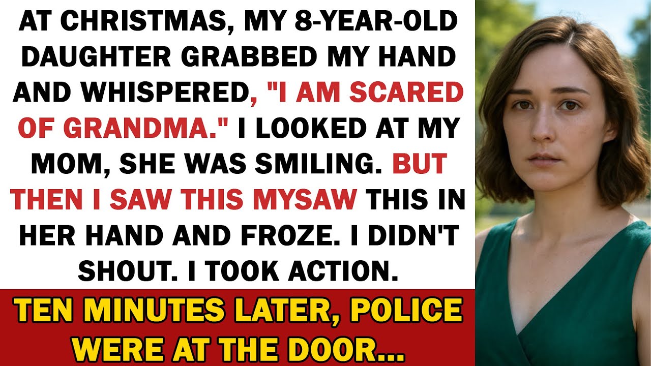 Моя дочь схватила меня за руку и сказала: «Я боюсь бабушки». И тут я увидела ЭТО в руке у мамы.