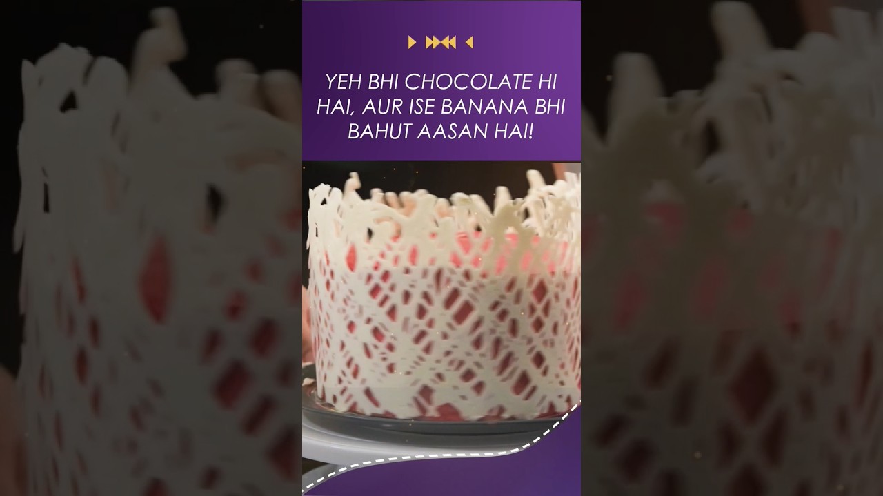 How To Make Chocolate Collar For Cakes? Cake Decoration Tips 