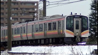 E129系A4+B22編成　信越本線上り普通434M　内野→新潟→長岡