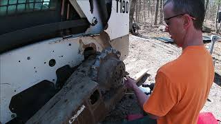 Leaky Drive Motor on a Bobcat T190