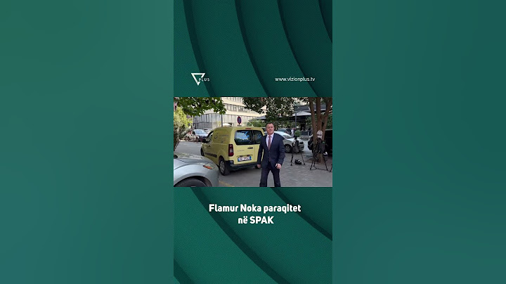 Flamur Noka paraqitet në SPAK - Vizion Plus
