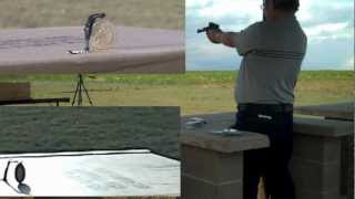 The Almost a Spinning Quarter Trick Shot Bob Munden Impossible  Shot style