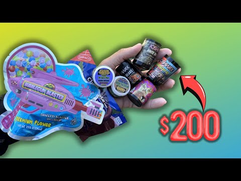 what does $200 get you at a WEED EVENT in CALI?